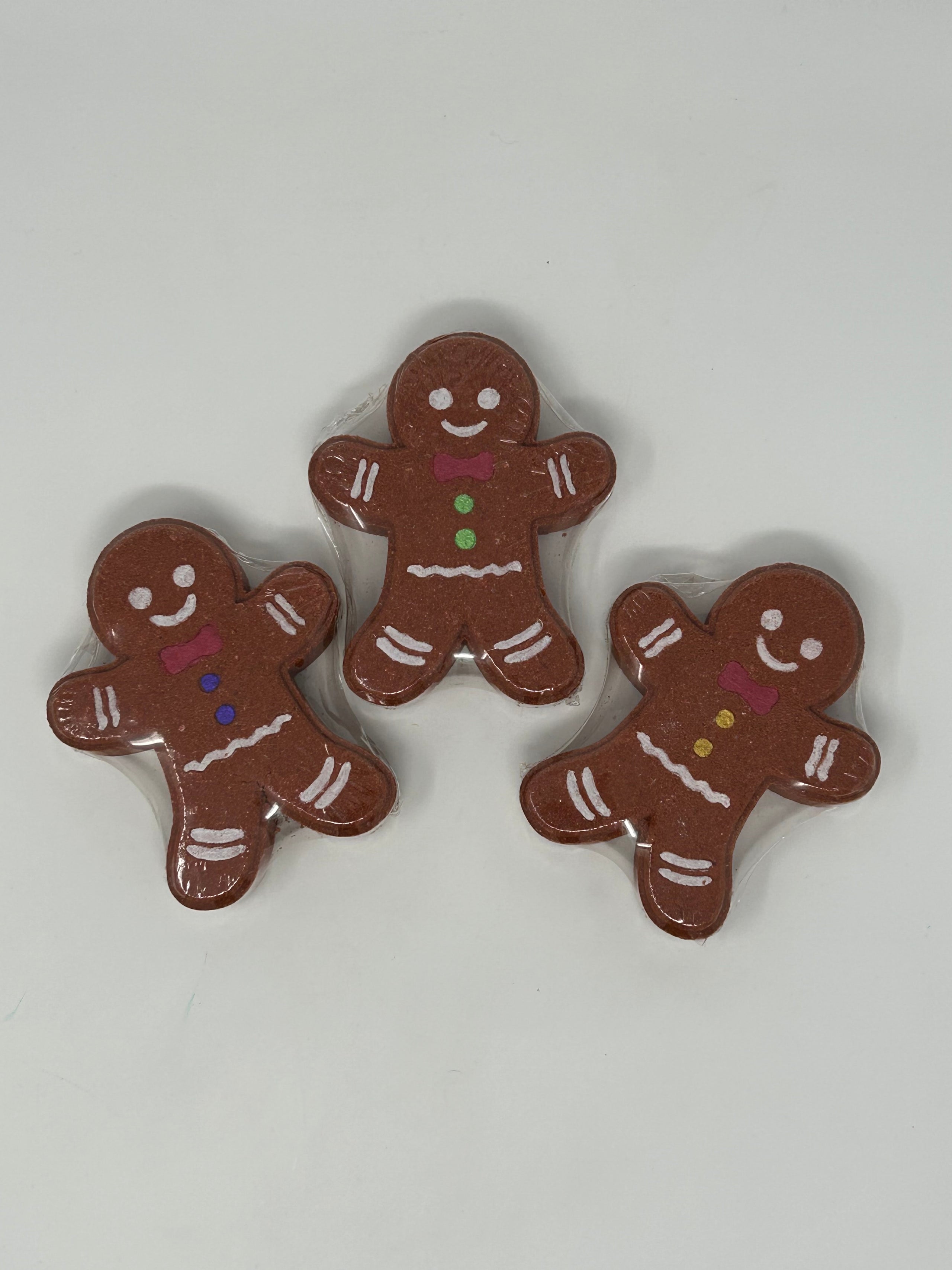 Gingerbread Man Bath Bomb - Toy Inside – MtLebanonSoapCompany